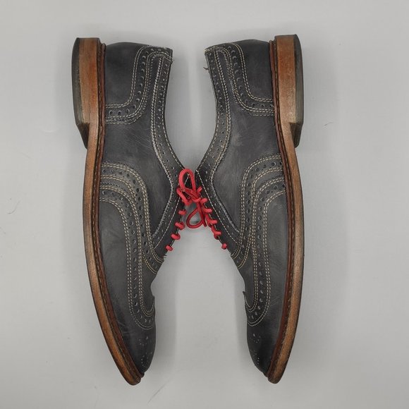 Allen Edmonds Men's Neumok Wingtip Leather Shoes - Picture 6 of 9